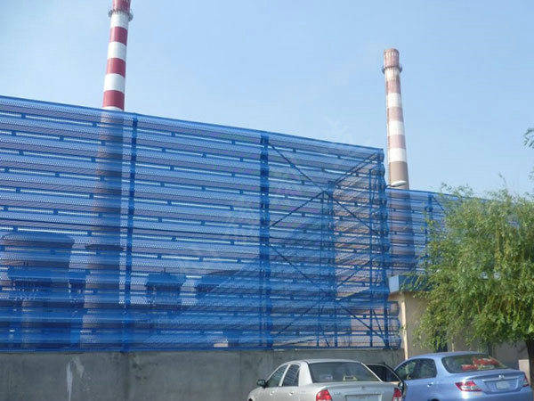 内蒙古电厂防风抑尘网施工安装图片2