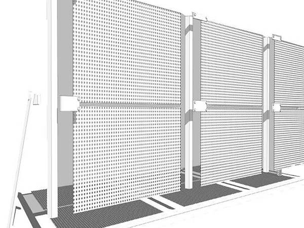 内蒙古冲孔网围挡